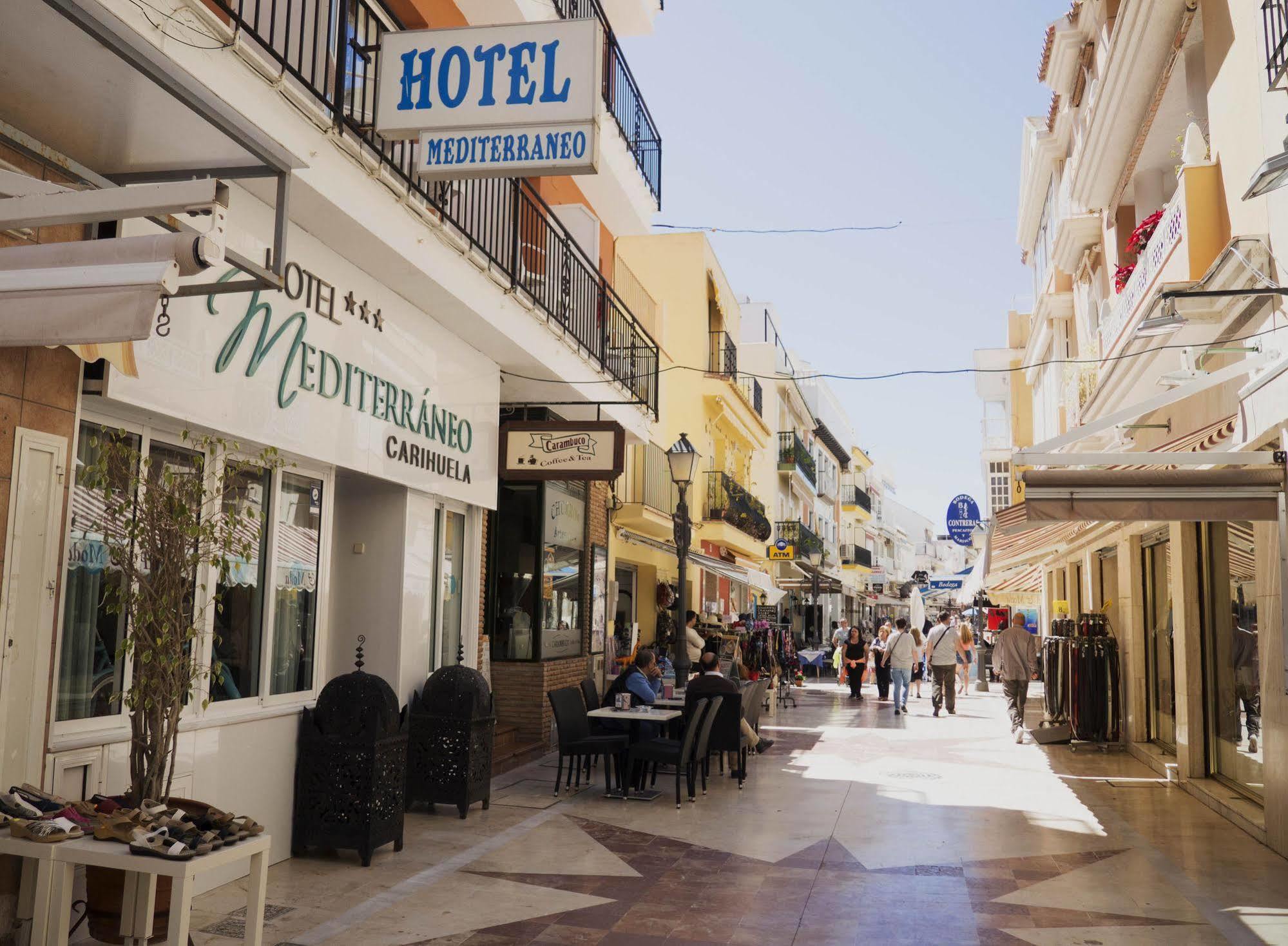 Hotel Mediterraneo Carihuela Torremolinos Exterior foto